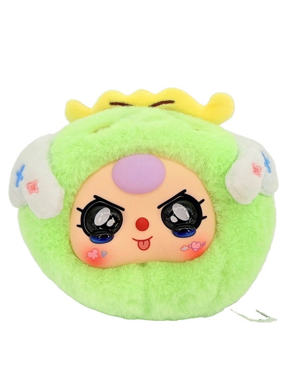 Cureplaneta Baby Three Twelve Constellations Taurus Plush Keychain Green Horns